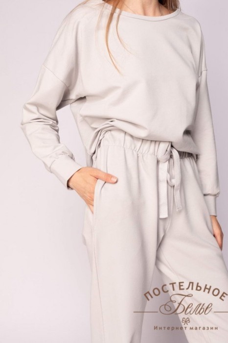 Бриджит женская пижама серая S