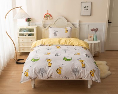 Зверушки (желтый) Комплект постельного белья детский
