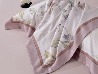 Комплект 1,5-спальный с летним одеялом из фланели-тенсел 160х220 см, 2199-OSPS