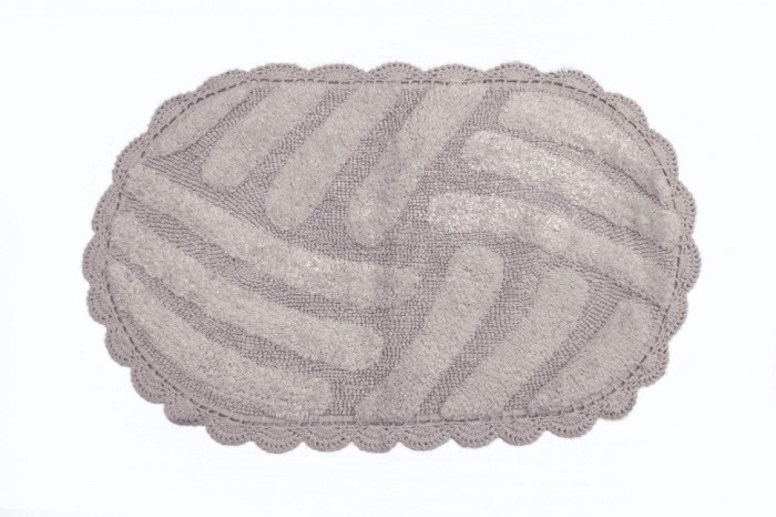 NANCY мокко Набор ков. для ванной кружевной 60х100 и 50х70