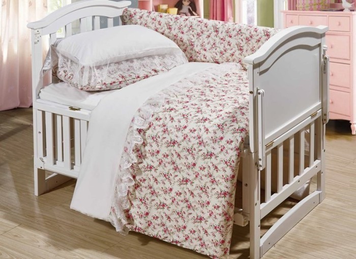 Постельные наборы [М] Казанова Бамбини Кружево (розовый) к-т VF/SR56-Дет-1119 к-т