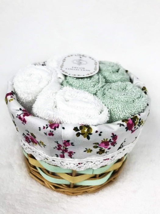 Евита (бирюза) Набор 30х30 (6шт)