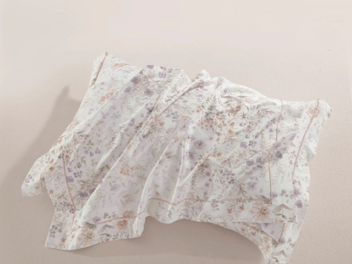 Комплект постельного белья Евро, сатин с лазерной печатью 2376-6