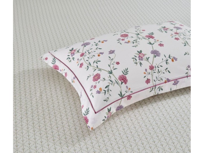 Комплект с летним одеялом полуторный из печатного сатина 160х220 см, 2140-OSPS