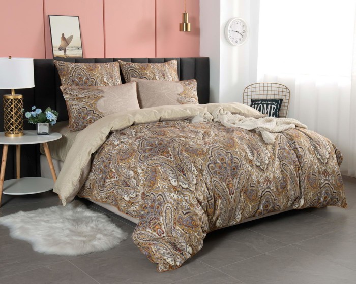 Нортон Комплект постельного белья сатин Евро 4н