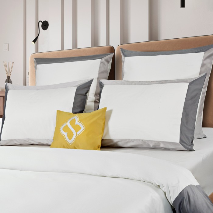 Постельное бельё Sharmes  "Caledoscop" евро макси (сиреневый туман)