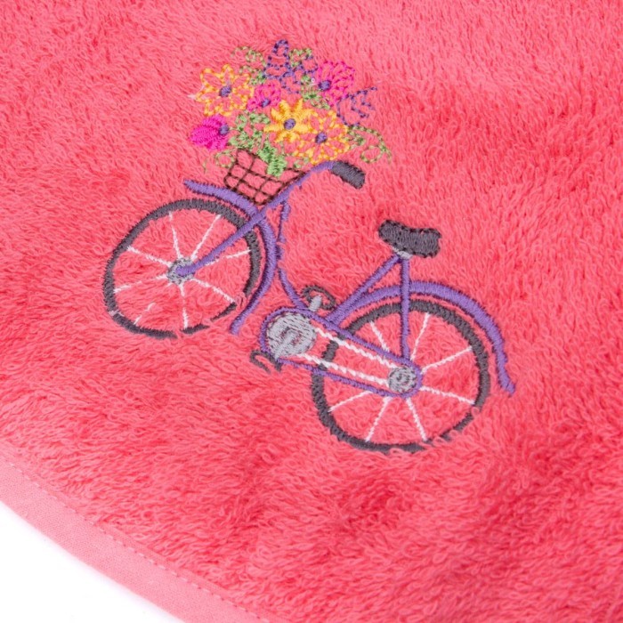 Кухонное Полотенце Arya 70X70 Garden Коралловый