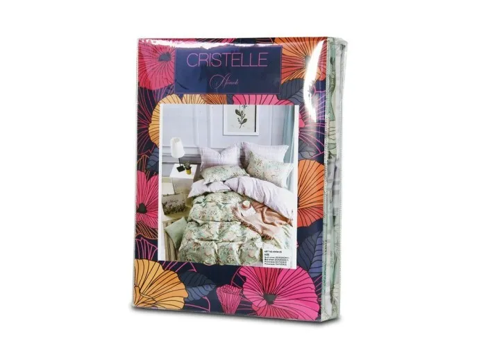 Постельное белье Cristelle Amante AM04-86 евро 4 наволочки