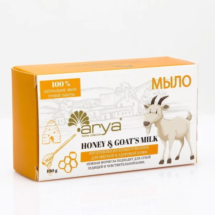 Мыло Arya Goat Milk / Honey