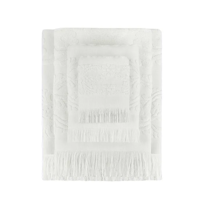 Полотенце Arya С Бахромой 100X150 Isabel Soft Экрю