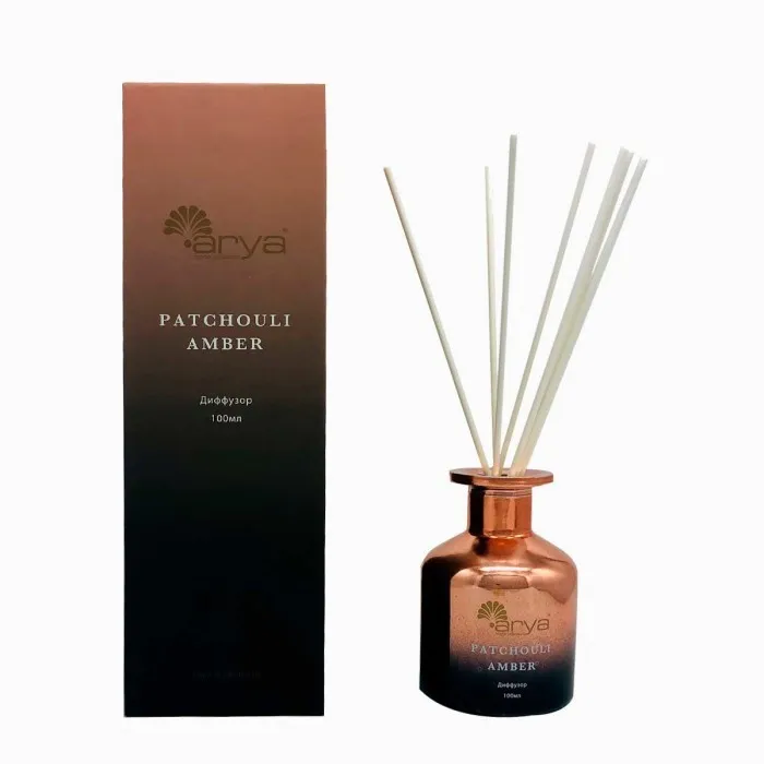 Диффузор ароматический с палочками Arya 100 ml Patchuli Amber