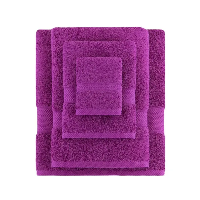 Полотенце Arya Однотонное 100X150 Miranda Soft Фуксия