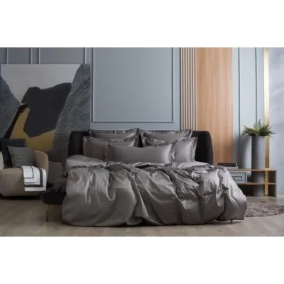 Постельное белье Graphite Allure Grass Семейный простыня на резинке