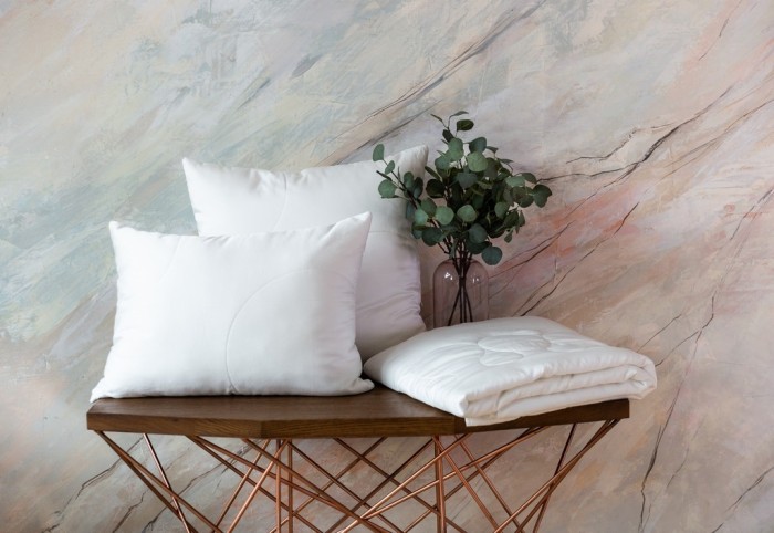 Одеяло стеганное с кантом German Grass TENCEL FAMILIE BIO 200 х 220 см. легкое