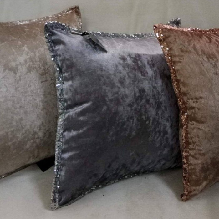 Клаудия (серая) Наволочка 45х45