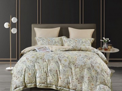 Комплект постельного белья 1,5-спальный, фланель-тенсел 2273-4S