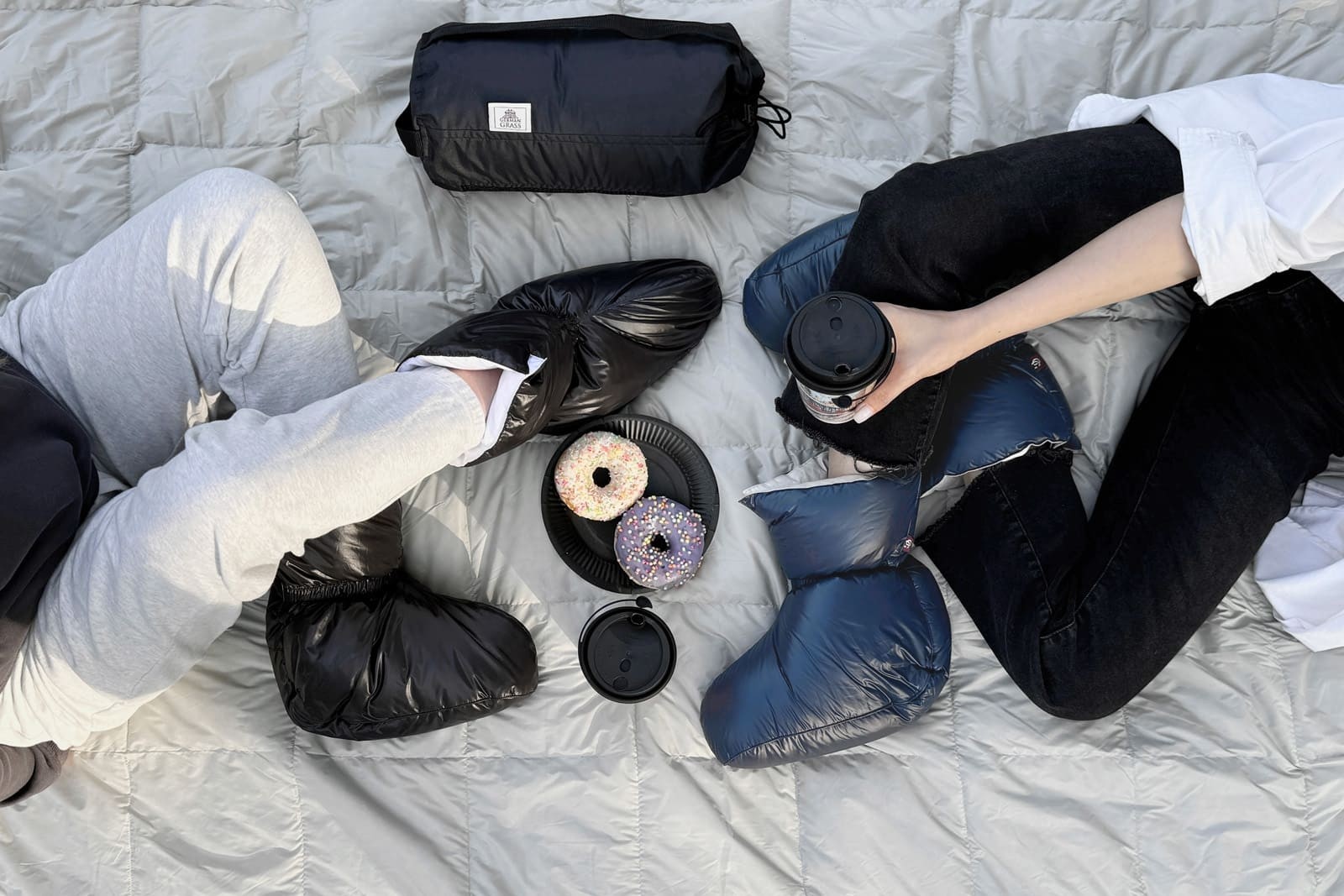 Сапожки-носочки пуховые Comfort Socks Travel Grass Indigo 36-39 р.