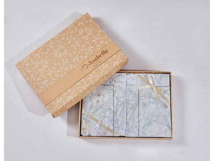 Комплект постельного белья Евро, египетский хлопок Premium 2319-6 