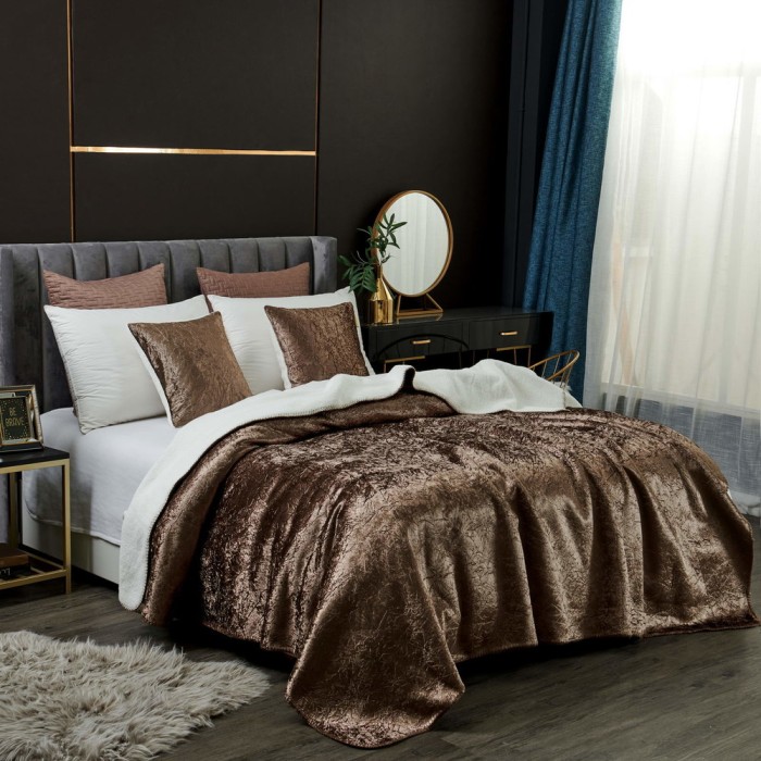 Ундина (кофе) Покрывало 160х220