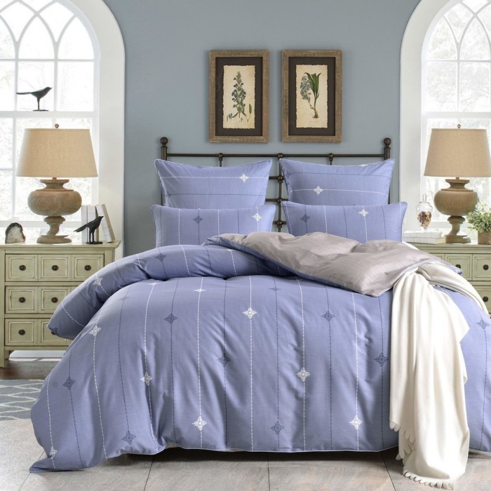 Фернанд (фиолет) Комплект постельного белья сатин 7Е