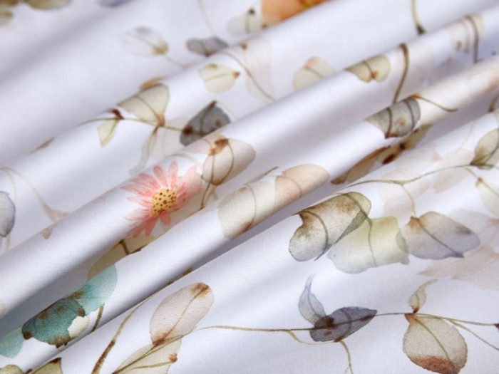 Постельное белье Asabella 2147-7 семейный египетский хлопок Premium