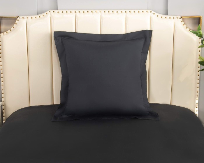Флоренция (черная) Комплект постельного белья Евро 4н