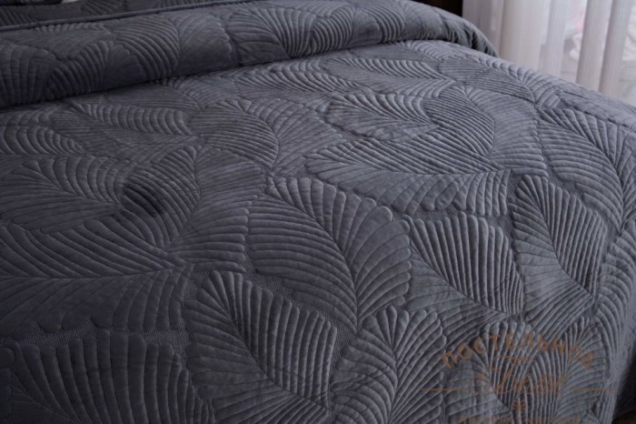 Ноэль покрывало антрацит 240х260