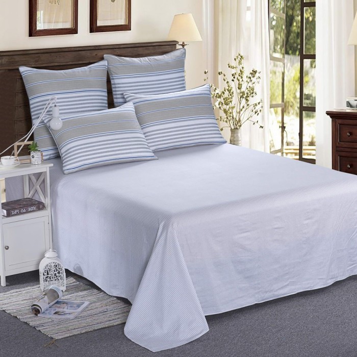 Анжело (беж) Комплект постельного белья сатин Евро 4н