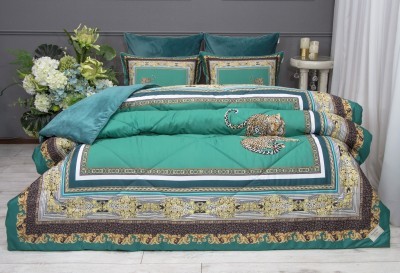 Комплект для сна Саваж изумруд АВС Egypt Cotton евро