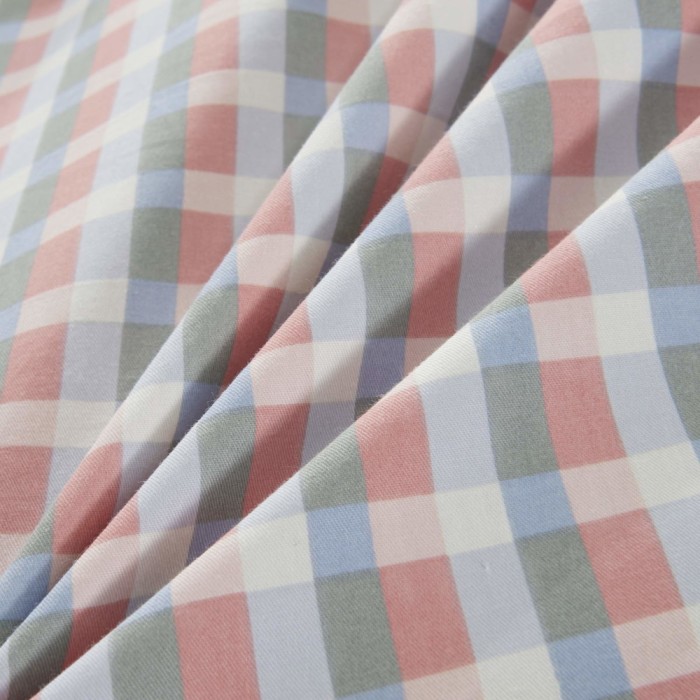 Джагер (розовый) Комплект постельного белья сатин Евро 4н