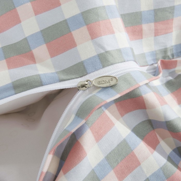 Джагер (розовый) Комплект постельного белья сатин Евро 4н