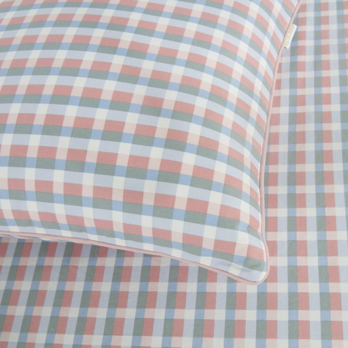 Джагер (розовый) Комплект постельного белья сатин Евро 4н