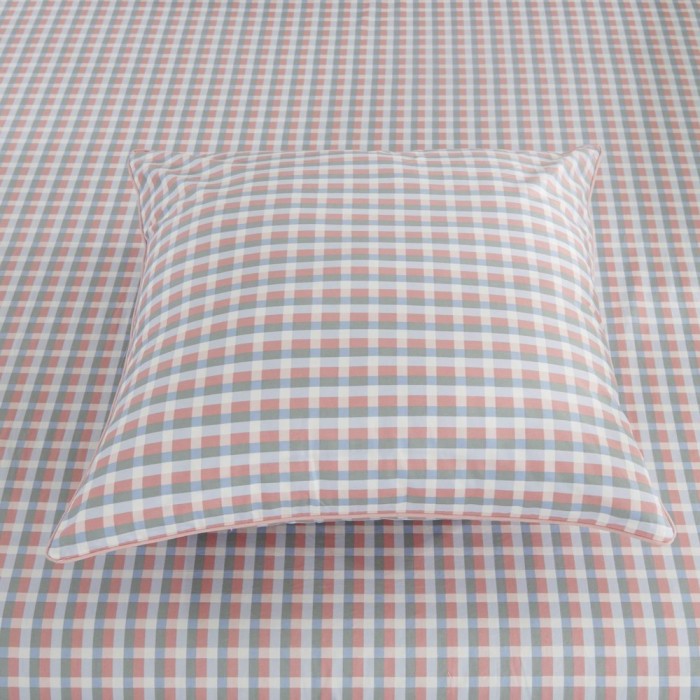 Джагер (розовый) Комплект постельного белья сатин Евро 4н