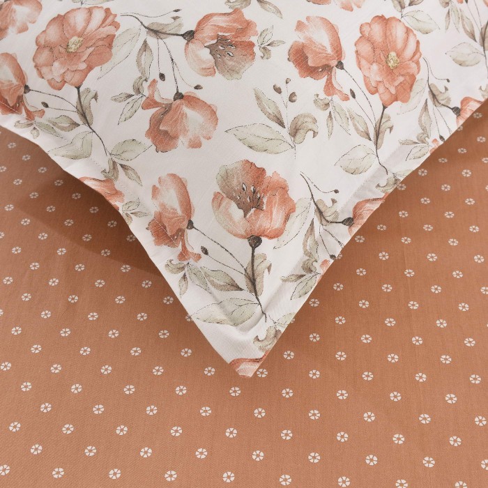 Нотман (красный) Комплект постельного белья сатин 7Е