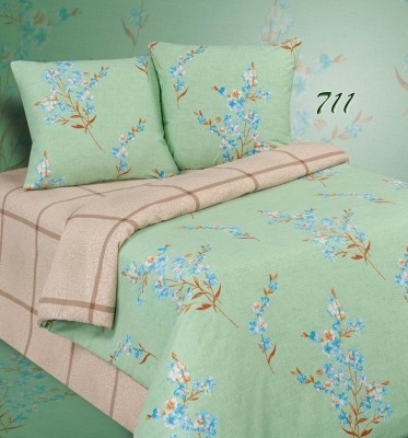 Комплект постельного белья Евро Поплин 70х70-2шт ПА-3-711