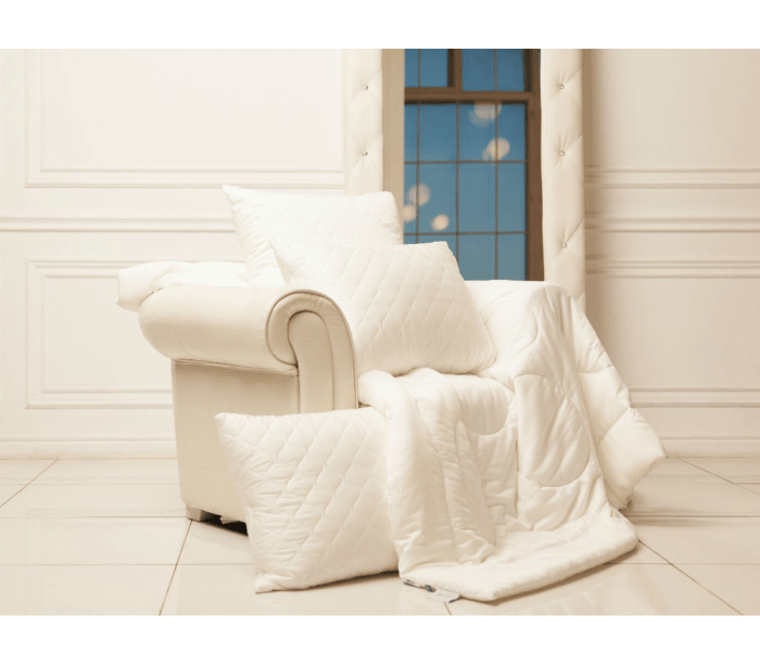 Одеяло стеганное с кантом German Grass TENCEL FAMILIE BIO 155 х 220 см. всесезонное