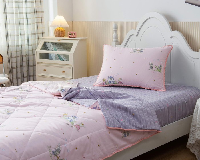 Зайчата (розовый) Комплект Детский