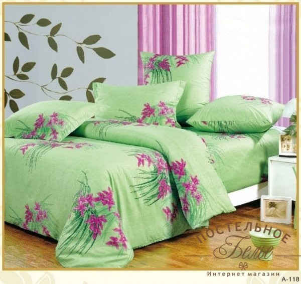 Постельное белье Valtery поплин A-118 евро