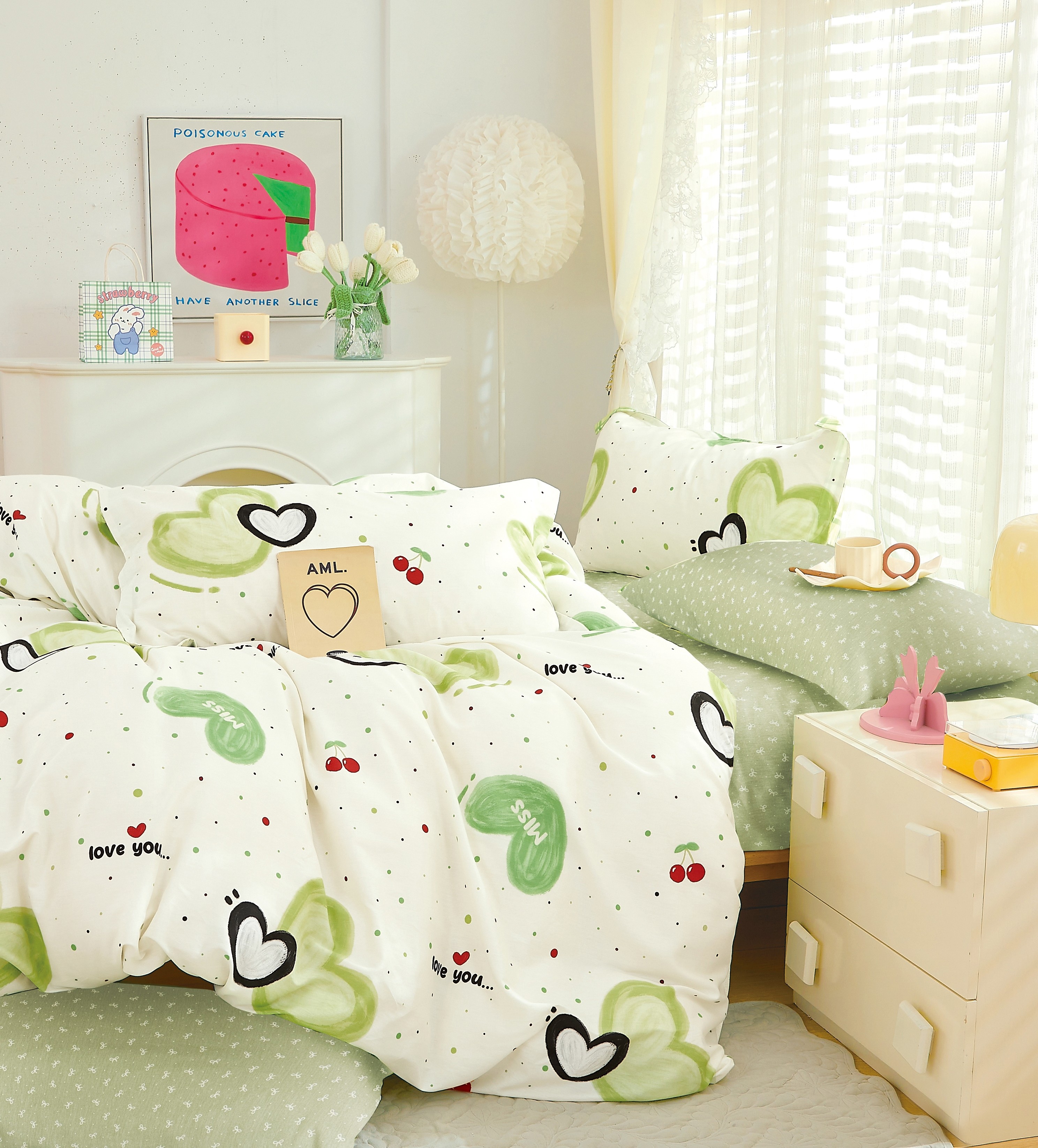 Постельное белье Twill 1,5 спальный наволочки 70x70 TPIG4-2045-70 КОД1050