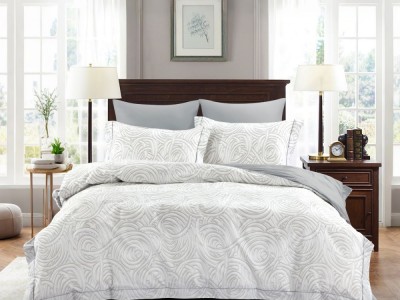 Комплект постельного белья 1,5-спальный, сатин с лазерной печатью 2377-4S