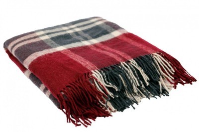 Пледы шерстяные Pled Novoz wool 21-61-140x200