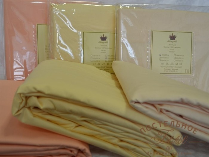Простыня на резинке Kingsilk Pr-160-(r)-Krem