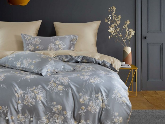 Комплект простыни с двумя наволочками, тенсел-люкс 2127-3Р