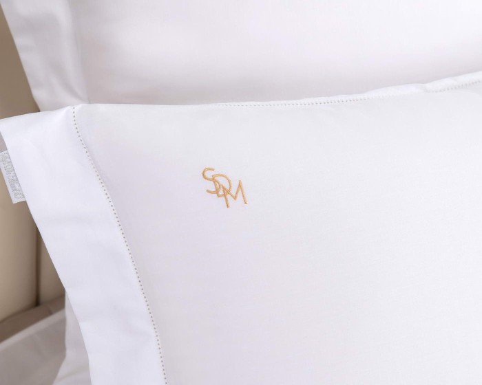 Флоренция (белая) Комплект постельного белья Евро 4н