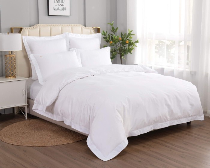 Флоренция (белая) Комплект постельного белья Евро 4н