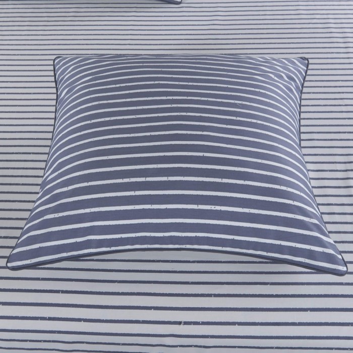 Дарио (серый) Комплект постельного белья сатин Евро 4н