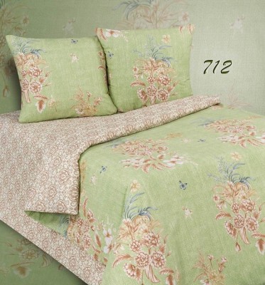 Комплект постельного белья Евро Поплин 70х70-2шт ПА-3-712