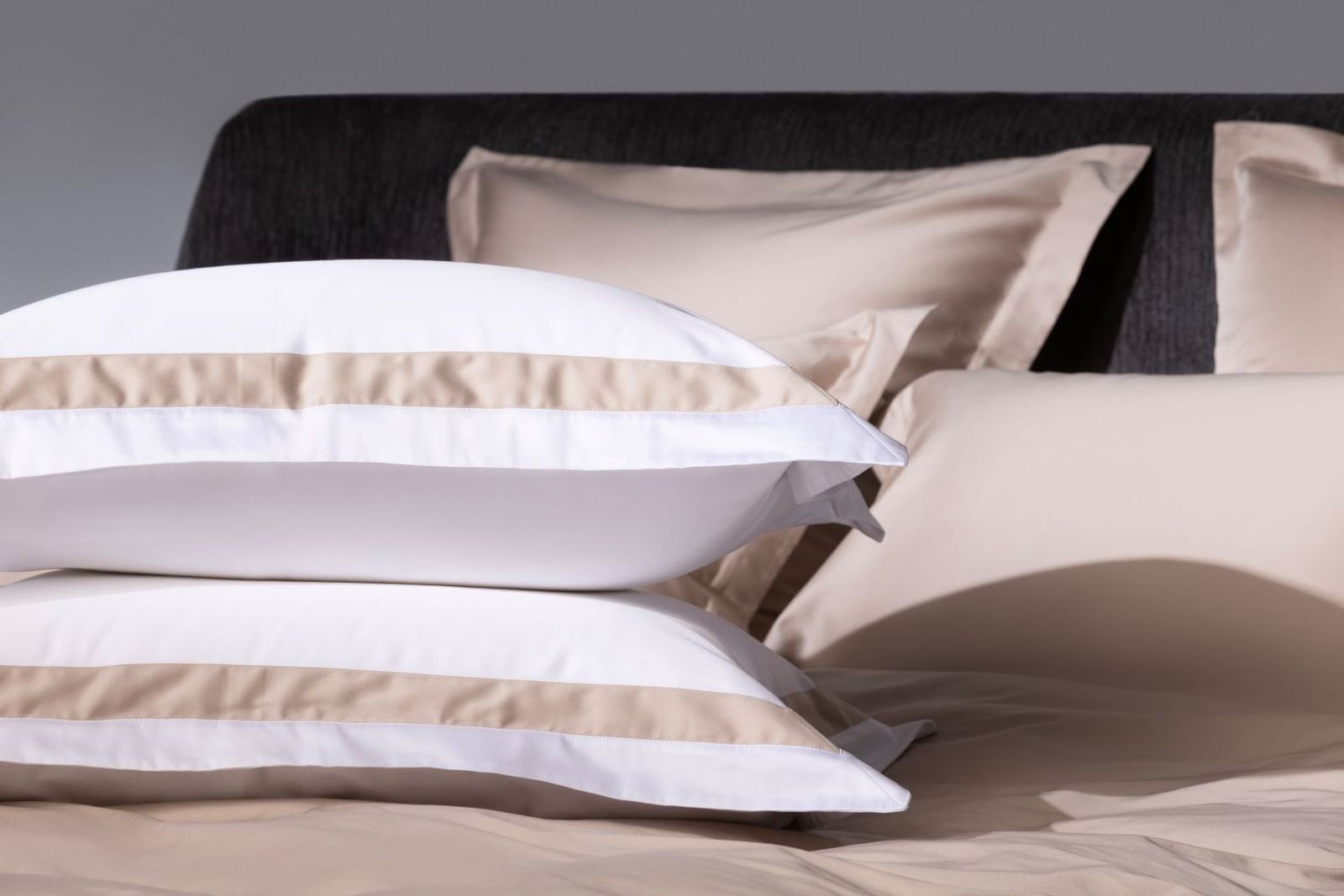 Наволочки с широкой отделкой Alpine Nude Pink Allure Grass 50х70 (2шт)