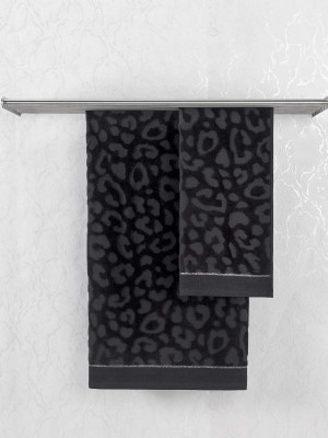 Sabrina (черное) 50х90 Полотенце