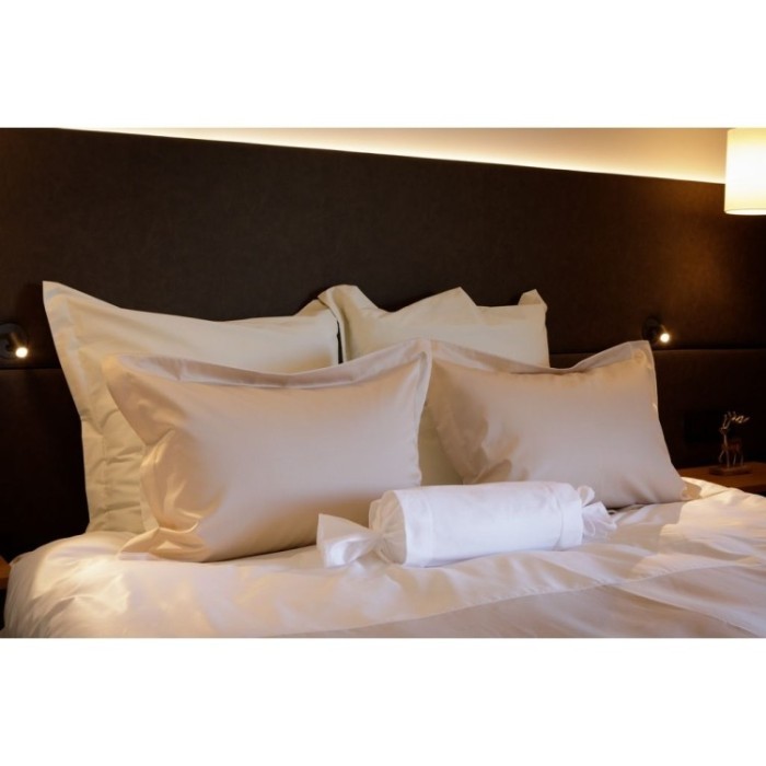 Постельное белье Twist white&beige Семейный